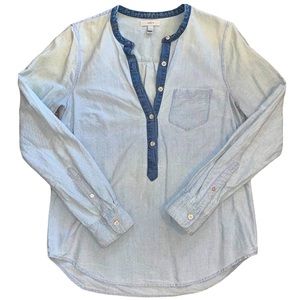 J. Crew | Chambray shirt | EUC | Size 4
